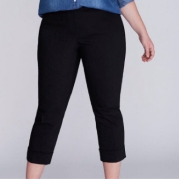 Lane Bryant The Modernist Collection Cropped Workpants - Picture 1 of 6